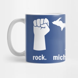Rock Michigan Scissors Game Mug